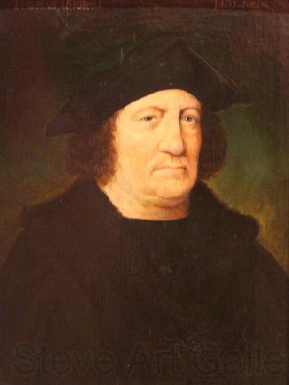 Hans holbein the younger Portrait of an unknown man, supposed effigy of Thomas More. Norge oil painting art